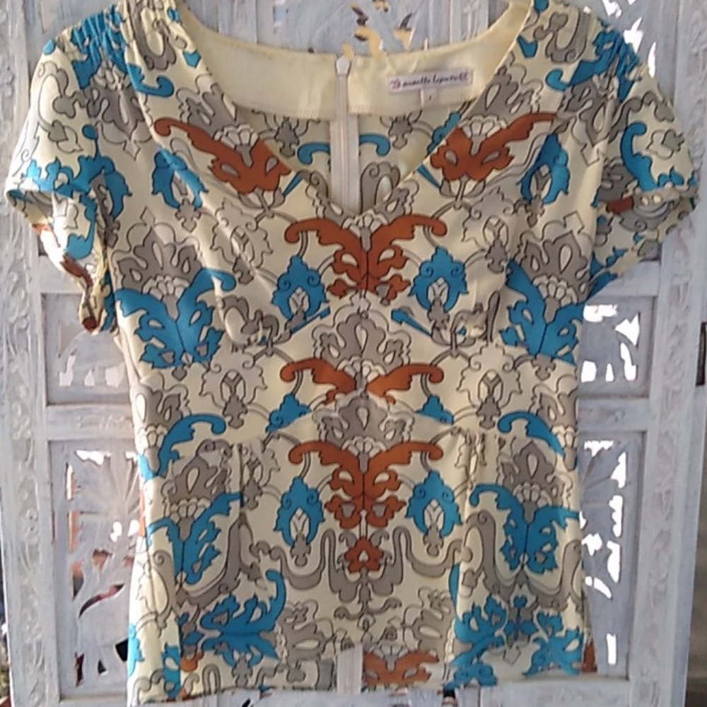 SOLD Nanette Lenore silk blouse